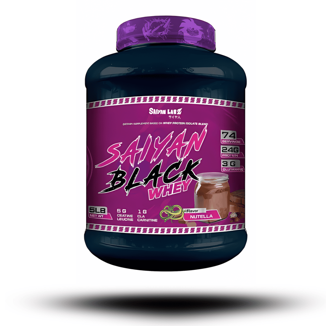 5 Lbs | Saiyan Labz Whey Black Proteina - Body Fit Supplements