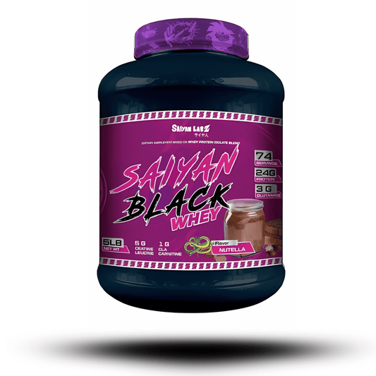 5 Lbs | Saiyan Labz Whey Black Proteina - Body Fit Supplements