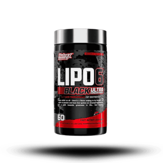 Nutrex Lipo 6 Black Uc Rojo - 60 caps - Body Fit Supplements